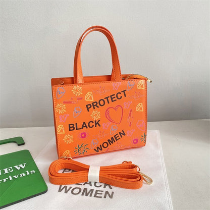 Women's Handbag and Hat Set with Built-in Protection for Black Women Collection"