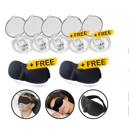 "Say Goodbye to Snoring with our Silicone Magnetic Anti-Snore Nose Clip and Sleep Tray - Your Ultimate Sleeping Aid and Apnea Guard Solution"