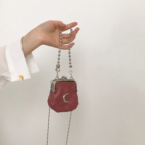 Fashion Chain  Cool Girls Shell Crossbody Bags Retro Design Women Mini Coin Purse Handbags Vintage