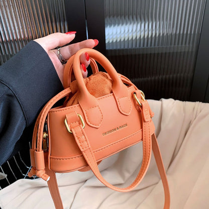 Leather Crossbody Shell Bags with Short Handle  Luxury Brand Totes Fashion Ladies Shoulder Handbag Purses