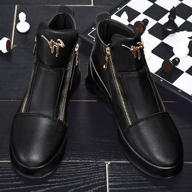 casual shoes  shoes luxury designer sneakers  white leather casual shoes men boots brand shoes free shipping