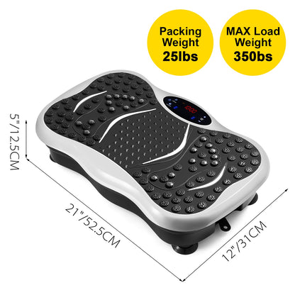 "Transform Your Body with the VEVOR Vibration Platform Plate - The Ultimate Fat-Burning Machine!"