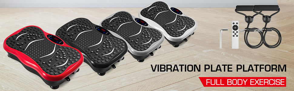 "Transform Your Body with the VEVOR Vibration Platform Plate - The Ultimate Fat-Burning Machine!"